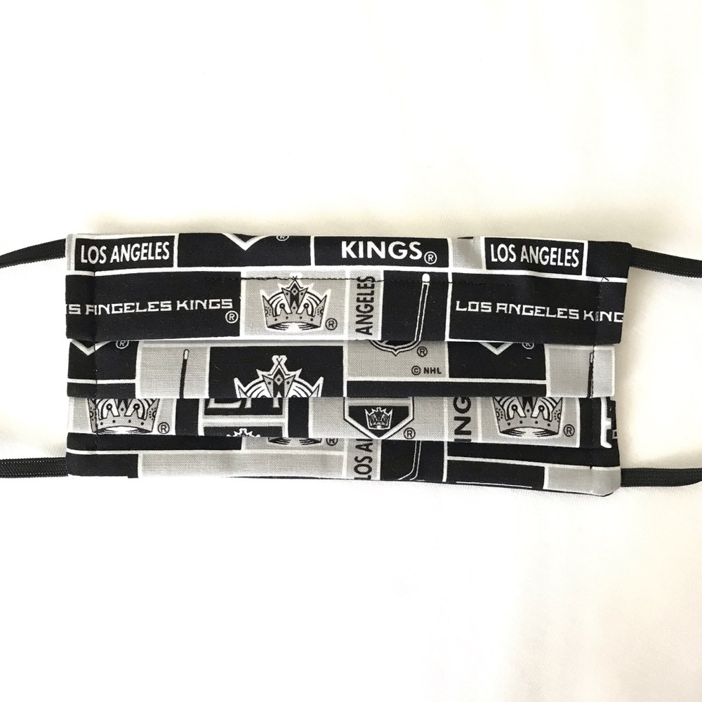 NWT - Handmade Adult Mask in LA Kings